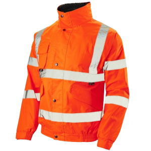 Orange long sleeve high vis